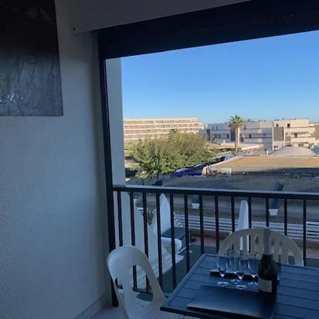 Apartment 604 2 Pers Heliopolis Vue Jardins Agde